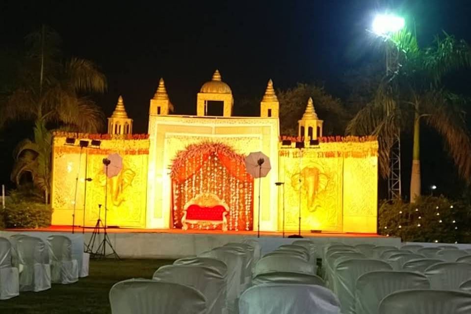 Marigold Marriage Garden