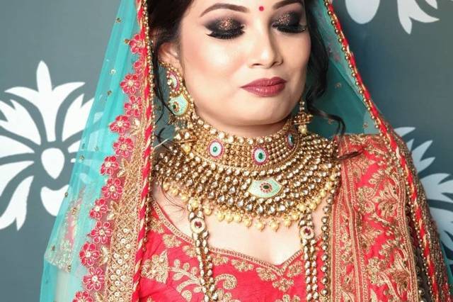 Bridal makeup