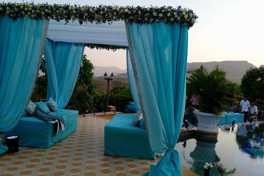 Wedding decor and seating