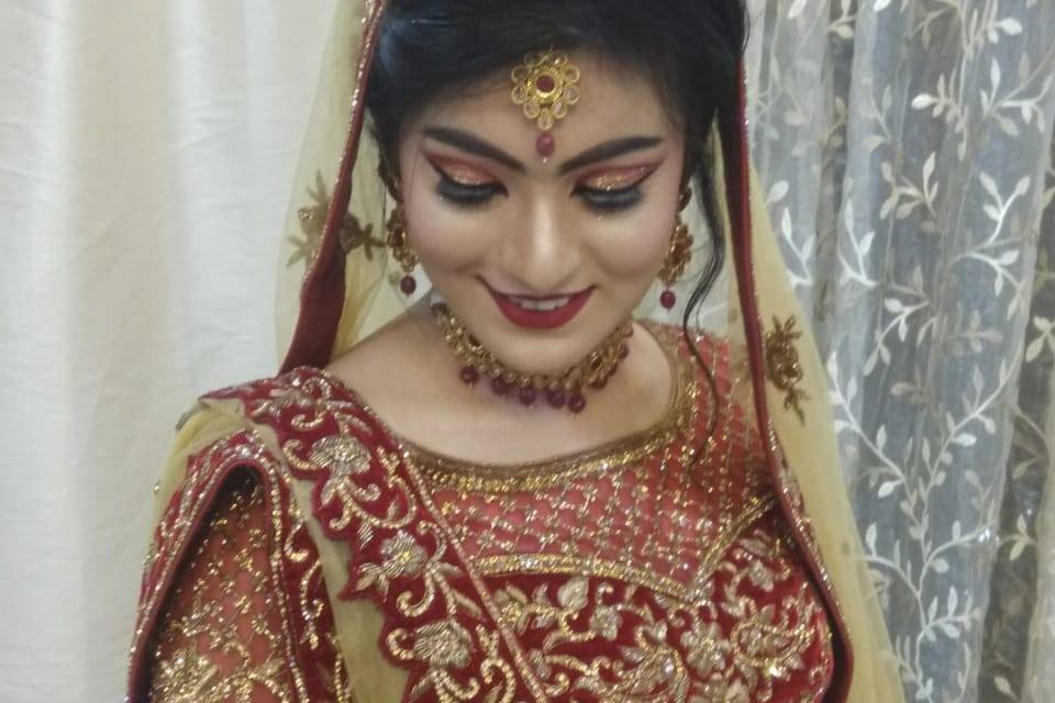 Bridal makeup