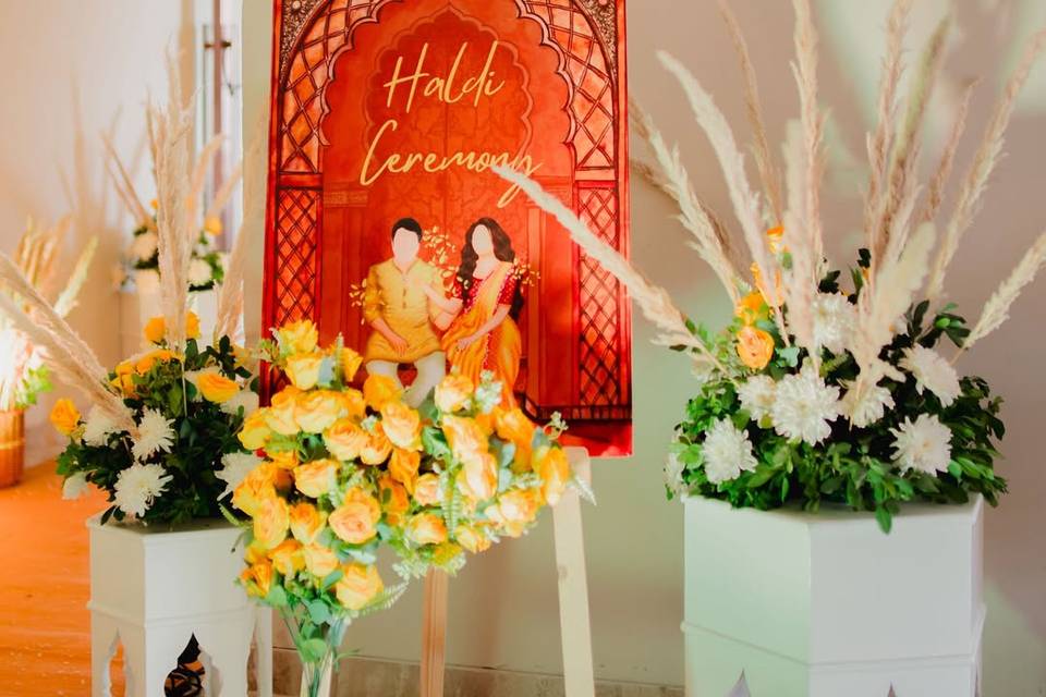 Haldi decor