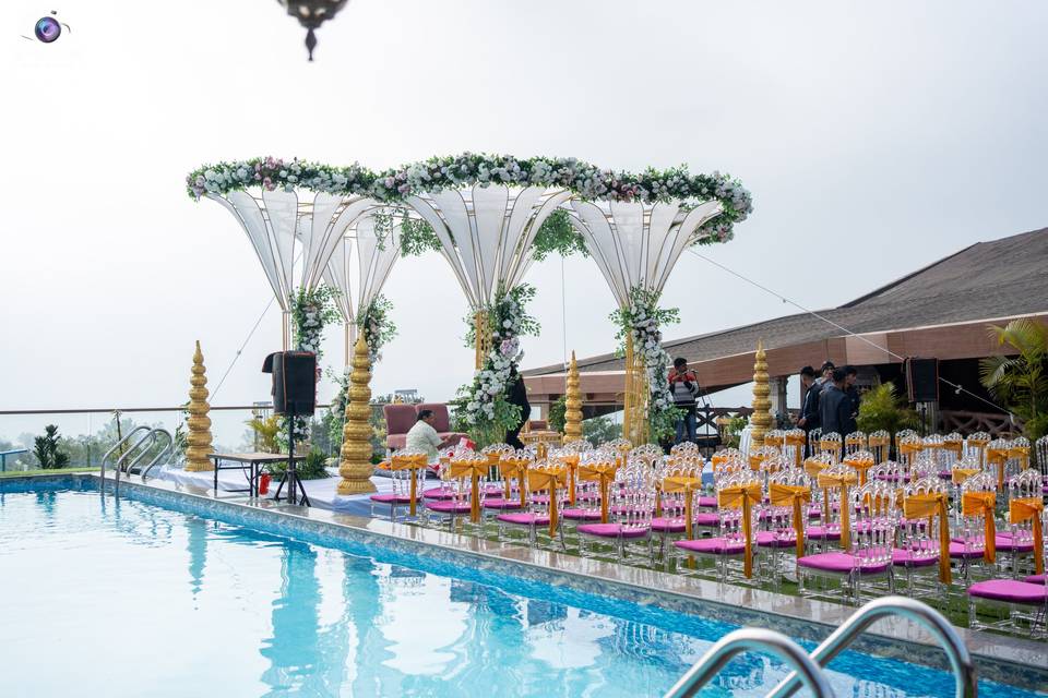 Poolside