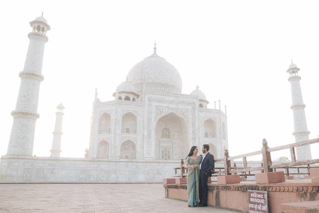 Pre wedding in Taj Mahal