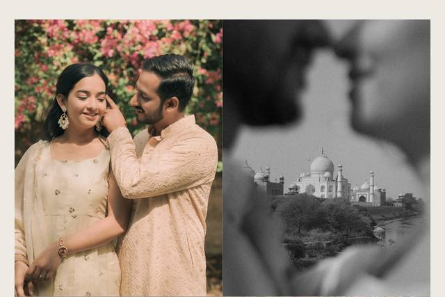 Pre wedding in Taj Mahal