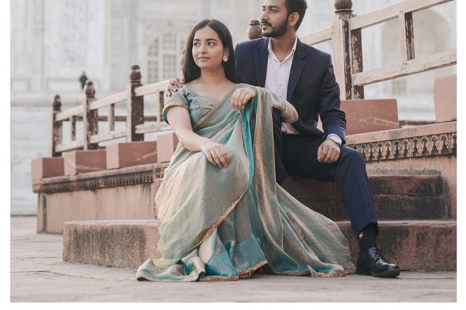 Pre wedding in Taj Mahal