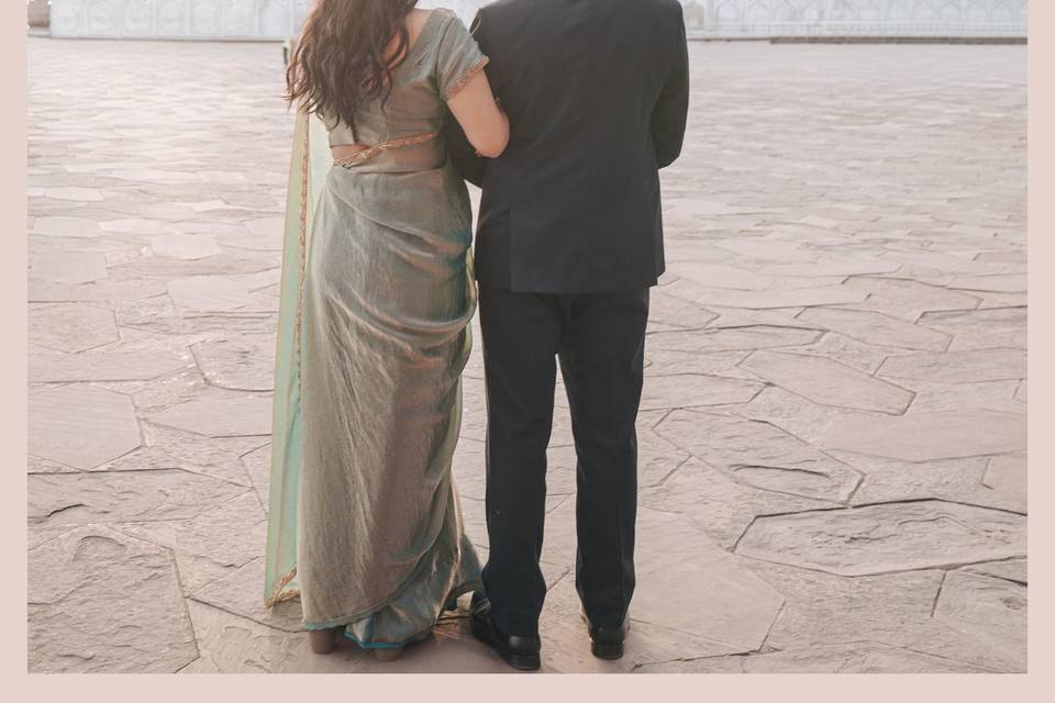 Pre wedding in Taj Mahal