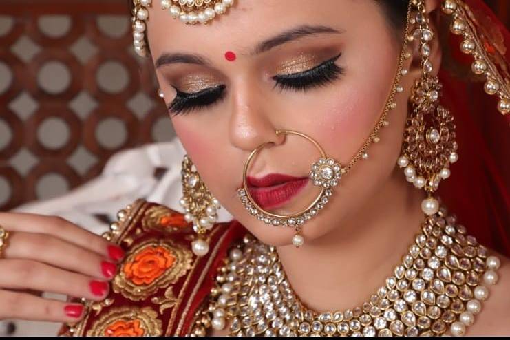 Bridal makeup