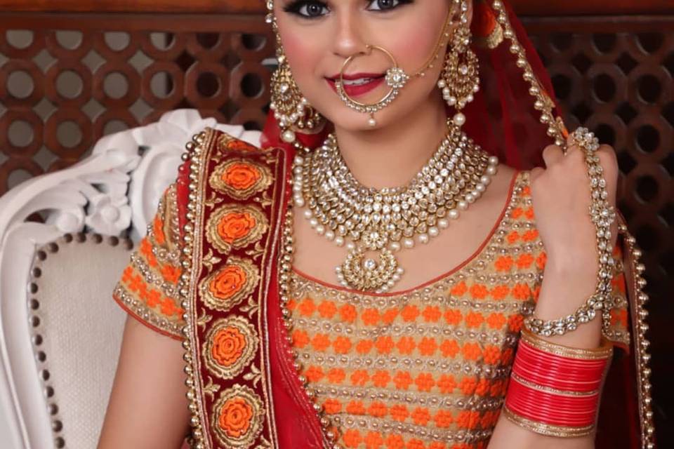 Bridal makeup