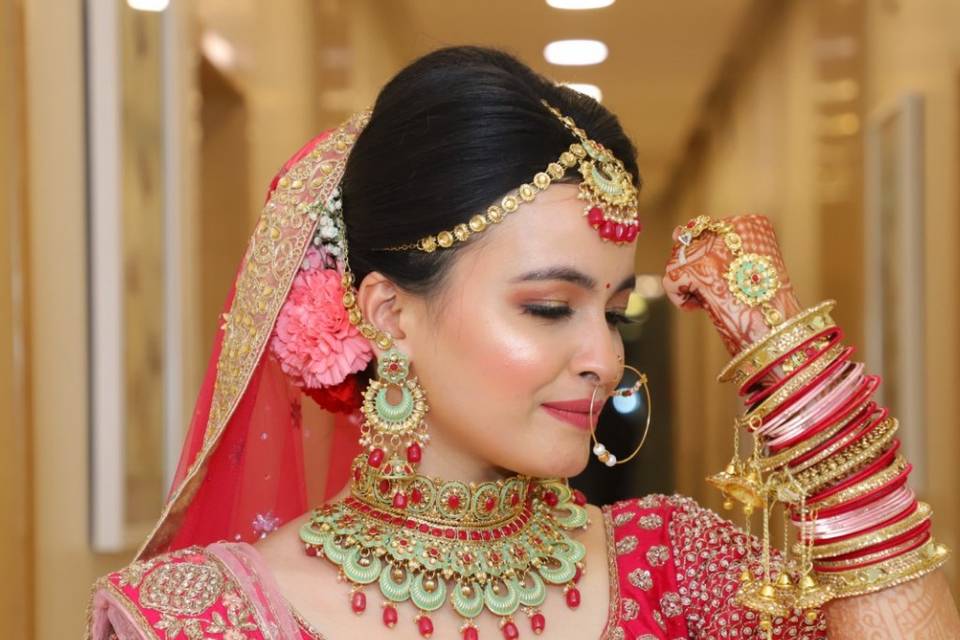 Bridal makeup