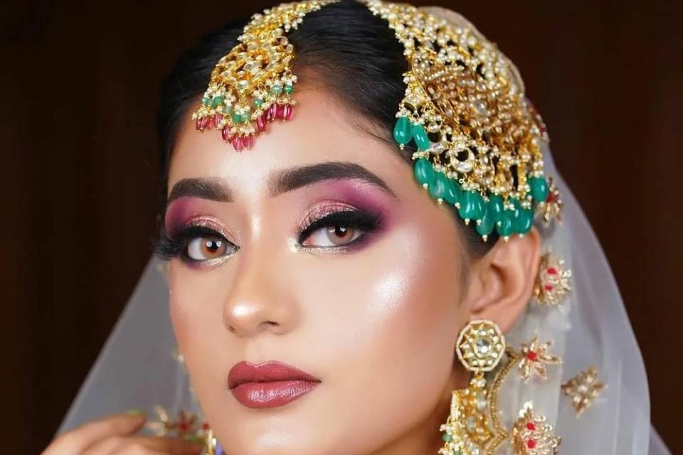 Bridal makeup