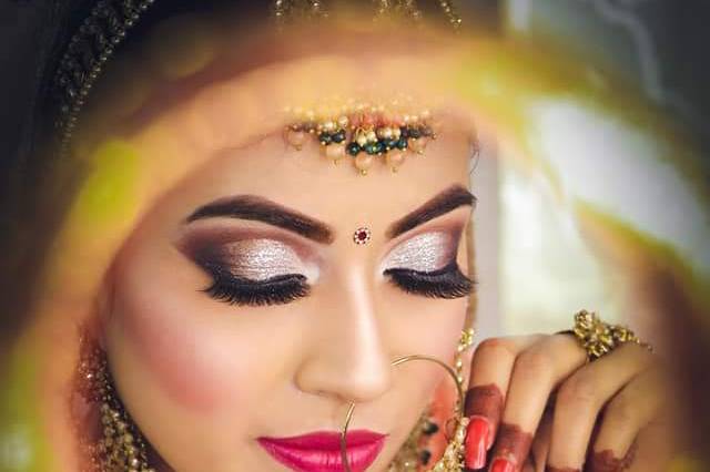 Bridal makeup