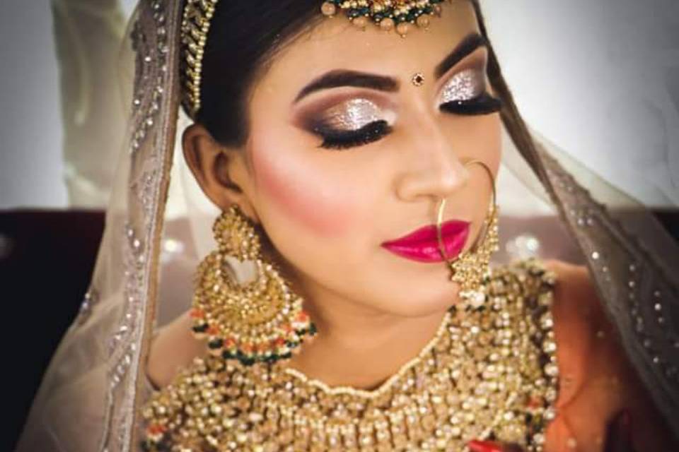 HD bridal makeup