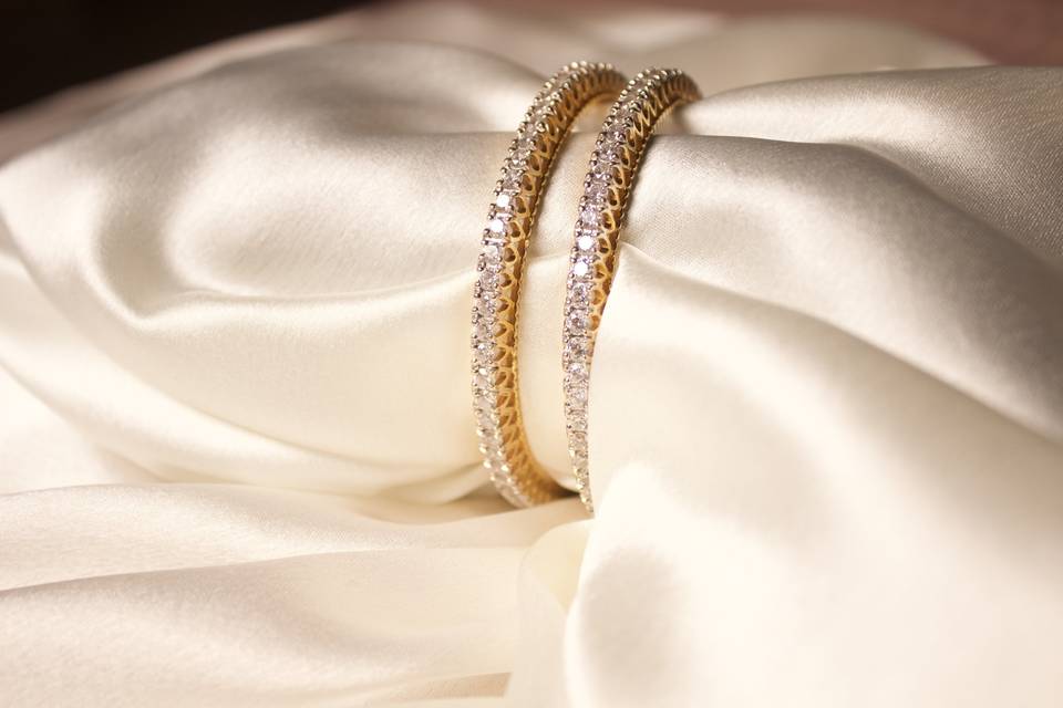 Diamond Bangles