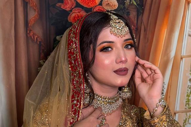 Bridal makeup