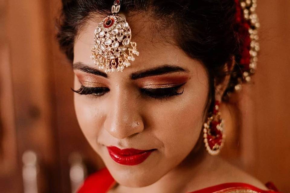 Bridal makeup