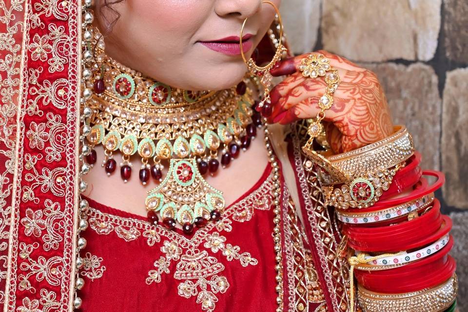 Bridal makeup