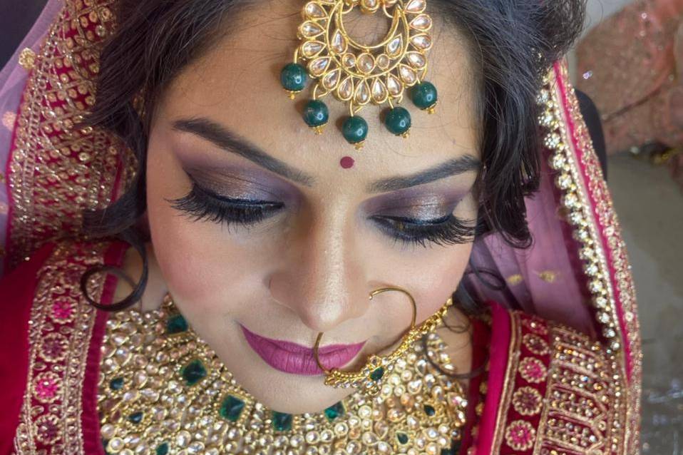 Bridal makeup