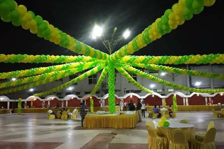 Krishna Balloon Decoration, Allahabad