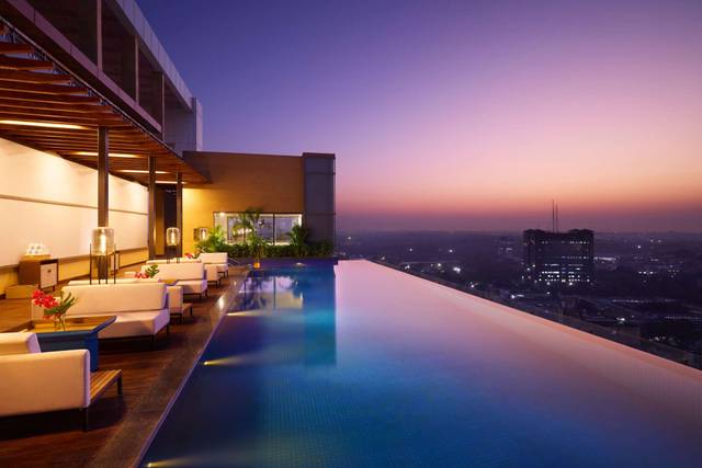 Poolside