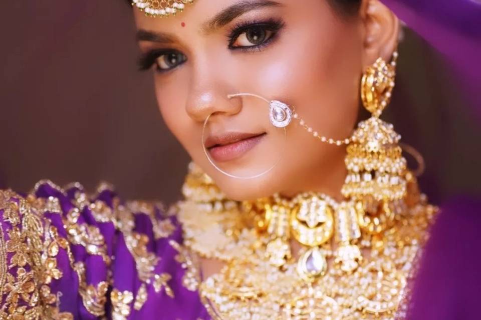 Bridal makeup