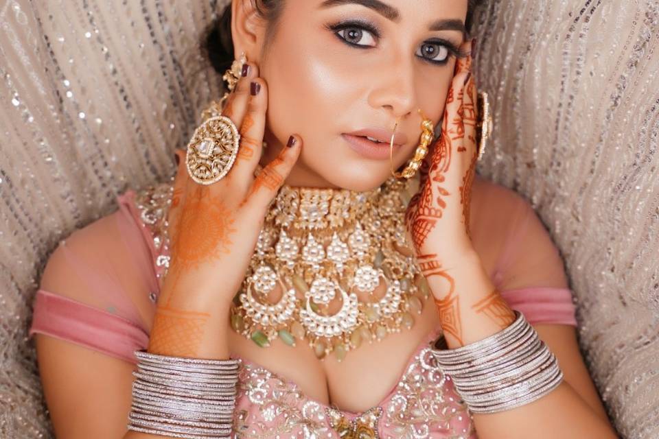 Bridal makeup