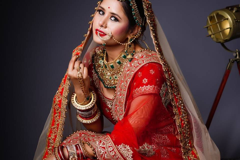 Bridal makeup