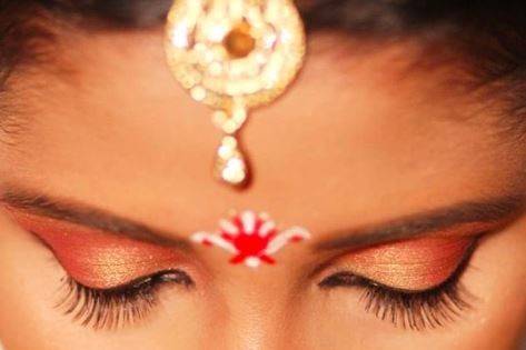 Bridal makeup