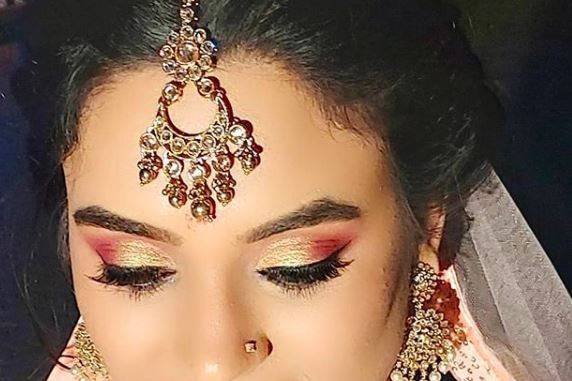 Bridal makeup