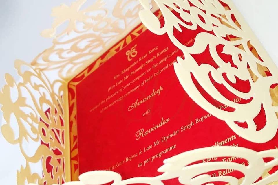 Weddng invite