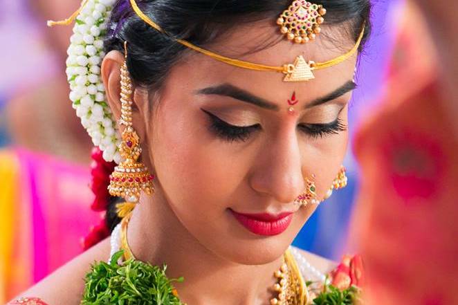 Bridal makeup