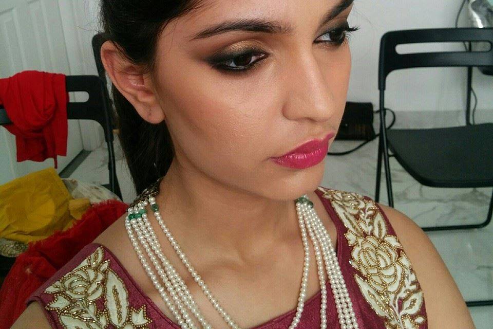 Bridal makeup