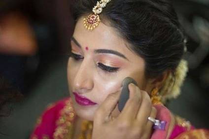 Bridal makeup