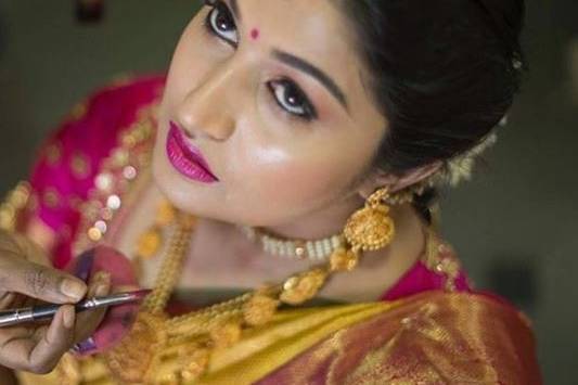 Bridal makeup