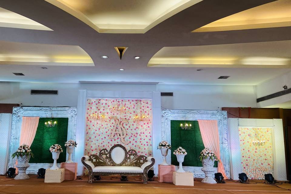 Reception stage