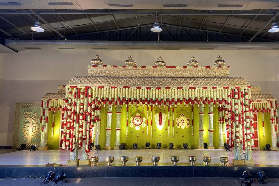 Looking for a Perfect Mandapam Decoration Idea Well Your Search Ends Here