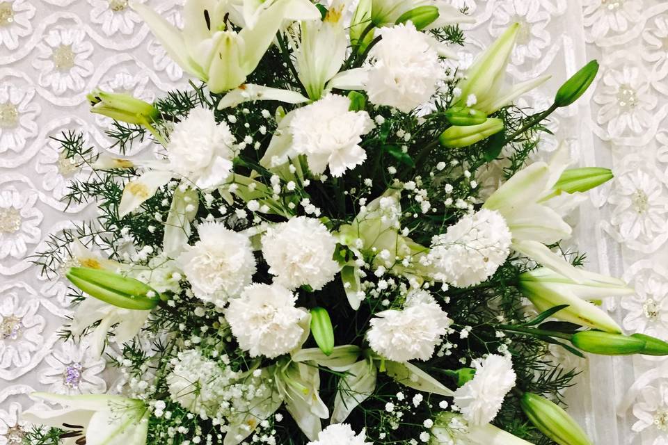 White boquet