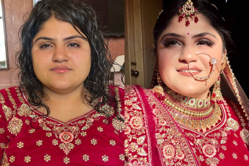 HD bridal Makeup