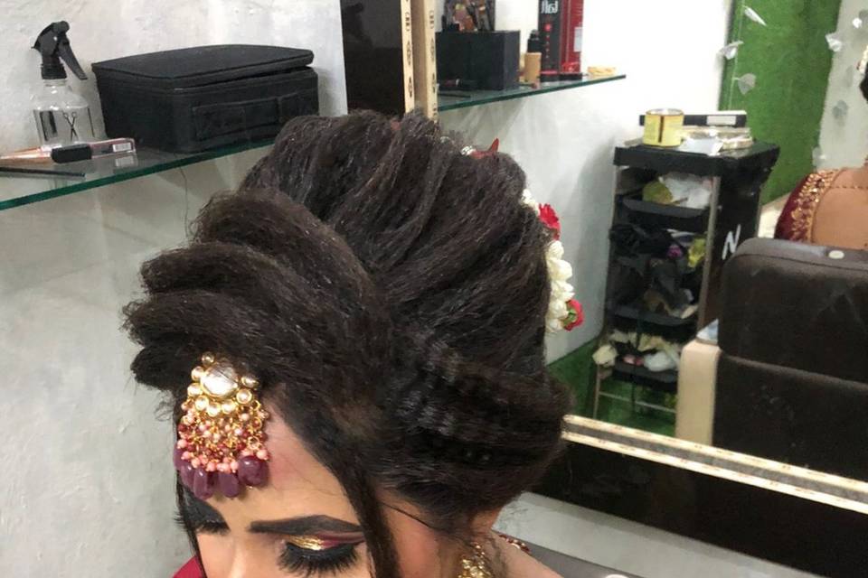 Bridal makeup