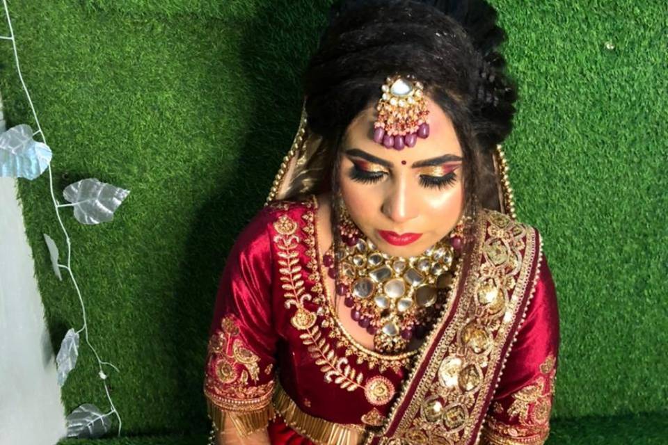 Bridal makeup