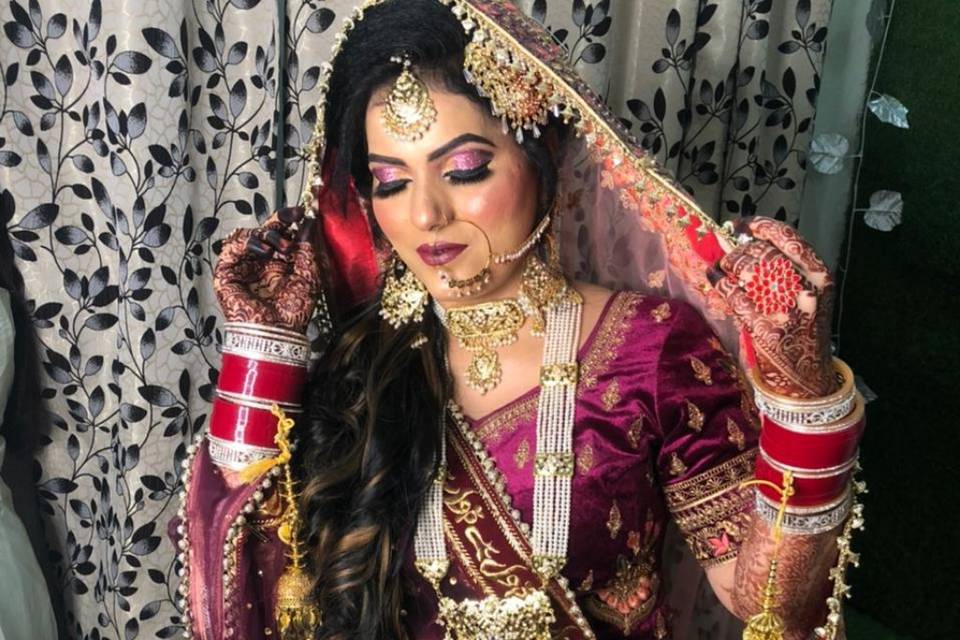 Bridal makeup