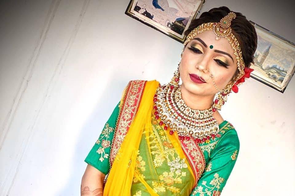 Bridal makeup