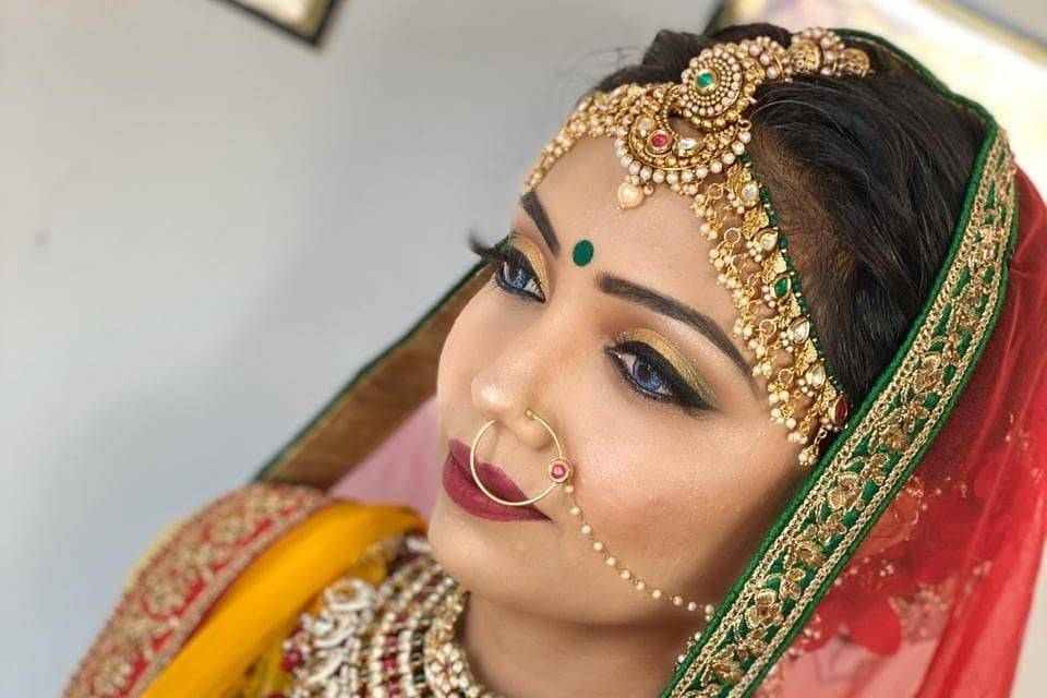 Bridal makeup