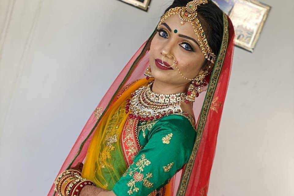 Bridal makeup