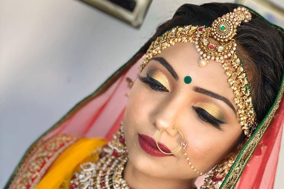 Bridal makeup