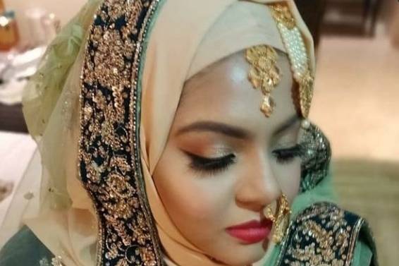 Bridal makeup