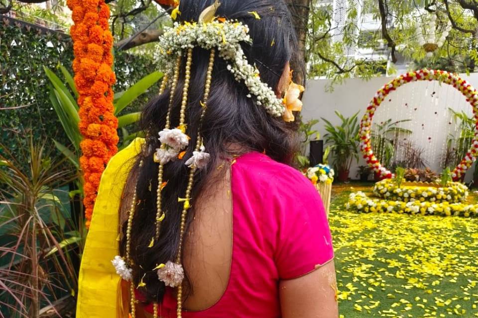 Beautiful Haldi set-up