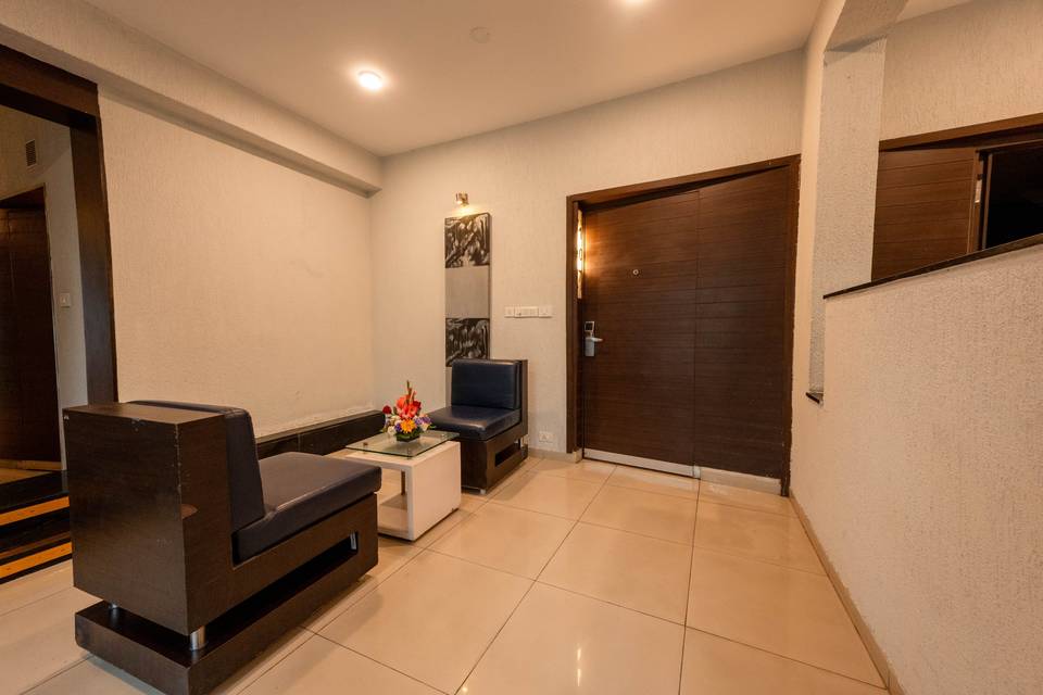 Seating area near room