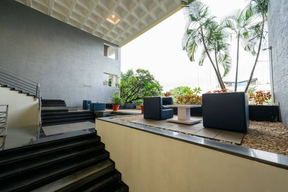 Seating area near room