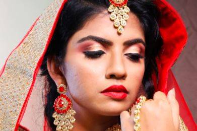 Bridal makeup