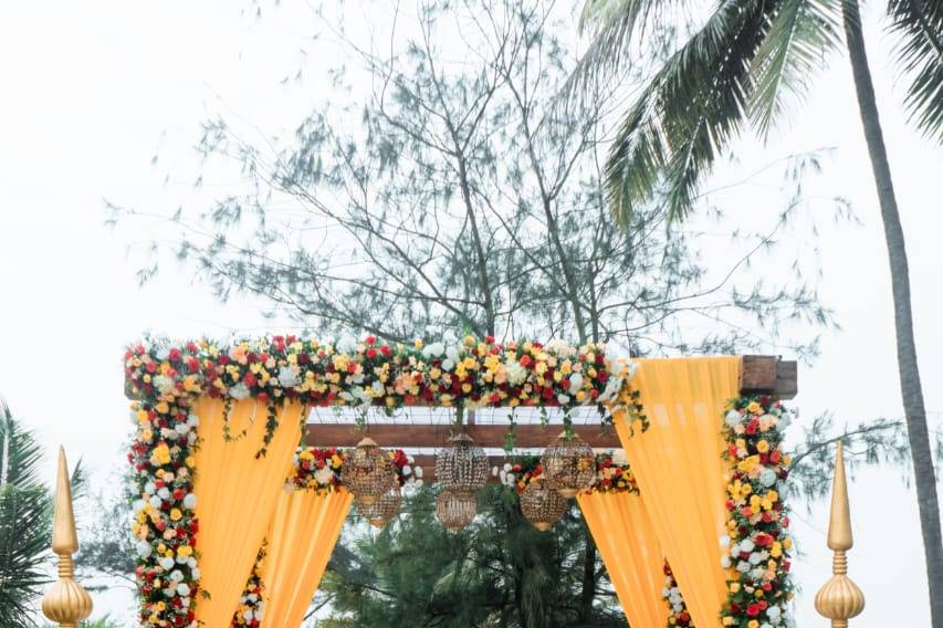 Outdoor Wedding Setup